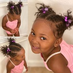 Kids Microlocs, Toddler Locs Girl, Kids Locs Styles Daughters, Kids With Locs, 2 Year Loc Growth, Loc Bob On Micro Locs, Kids Dreads, Hair Grower