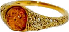 Amber Ring Gold, Amber Ring, Natural Amber, Amber Stone, Amber Jewelry, Elegant Ring, Lovely Jewellery, Baltic Amber, Ring Gold