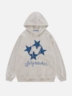 Aelfric Eden Stellaris Embroidered Hoodie – Aelfric eden Top Streetwear Brands, Aelfric Eden, Vintage Pullovers, Y2k Hoodie, Oversize Fashion, Clothing Details, Embroidered Hoodie, Street Wear Urban, Oversize Hoodie