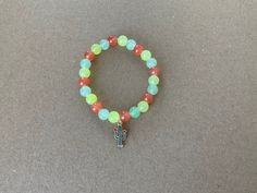 This is a super cute cactus bracelet! For kids, teen's, and adults! Casual Multicolor Bracelets, Handmade Casual Charm Bracelet Gift, Handmade Casual Beaded Bracelets, Handmade Casual Stretch Bracelet, Casual Multicolor Beaded Bracelets, Handmade Multicolor Casual Charm Bracelet, Casual Handmade Charm Bracelet Gift, Casual Charm Bracelet Gift, Casual Green Beaded Charm Bracelet