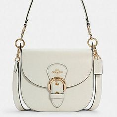 Gorgeous Classy Coach Shoulder Bag In Chalk With Goldtone Hardware! Largest Version Host Pick Refined Pebble Leather Inside Multifunction Pocket Magnetic Snap Closure, Fabric Lining Detachable Handle With 8 3/4" Drop Outside Zip Pocket Detachable Strap With 21 3/4" Drop For Shoulder Or Crossbody Wear 8 3/4" (L) X 8 3/4" (H) X 3 1/4" (W) Retail $450+Tax All Of My Listing Are Cross Listed White Office Bags With Silver-tone Hardware, White Coach Evening Bag, White Satchel With Silver-tone Hardware For Office, White Shoulder Bag With Silver-tone Hardware For Office, White Office Satchel With Silver-tone Hardware, White Shoulder Satchel For Work, White Satchel Shoulder Bag For Work, Classic White Shoulder Bag For Work, White Satchel With Branded Hardware For Evening