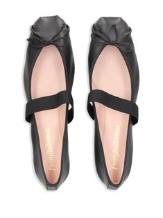 Pretty Ballerinas Kristen Ballerina Shoes | Black | FARFETCH Evening Ballet Flats With Leather Sole, Black Slip-on Ballet Flats For Evening, Evening Slip-on Ballet Flats, Black Flats For Spring Galas, Elegant Slip-on Ballet Flats With Leather Sole, Evening Slip-on Flats With Leather Sole, Leather Sole Slip-on Flats For Evening, Evening Ballet Flats Medium Width Flat Heel, Evening Ballet Flats With Medium Width