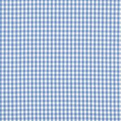 a blue and white gingham checkered fabric