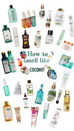 Coconut!🌴🥥🐚#coconut #fyp Summer Skin, Perfume Lover, Bath And Body Care, Coconut Girl