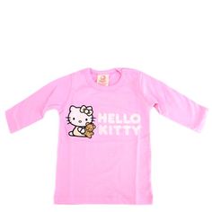 Perfect for everyday fun, She'll be comfy and cozy with this Hello Kitty T-shirt made of soft cotton, with a snap closure. And Hello Kitty symbol on front and back. Makes a great baby shower gift. Size: 3-6 Months.  Color: Pink.  Gender: female.  Age Group: infant. Hello Kitty Symbol, Hello Kitty T Shirt, Picture Wallpaper, Space Wallpaper, Kitty Plush, Wallpaper Ipad, Hello Kitty Pictures, Hello Kitty Plush, Hello Kitty Collection