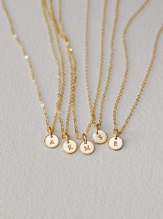 Tell a tiny story and make it all about Yue. This personalized necklace is a GLDN staple (and for good reason)! Personalize with special initials or one of over 30 symbols—the perfect anniversary gift, birthday gift or milestone gift. Each piece is hand-personalized in our studio with traditional metal punches, and available in top-quality 14k gold fill, sterling silver, rose gold fill and 14k solid gold. Another reason to love this piece: you can add extra disks as your story grows! Disc Necklace, Rose Gold Necklace, Personalized Necklace, Silver Rose Gold, Gift Birthday, Gold Material, Real Gold, Gold Vermeil, Family Friends