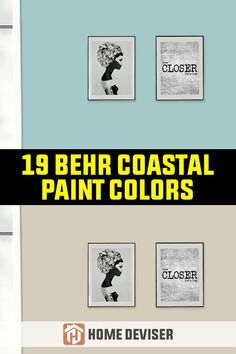 Top 19 Behr Coastal Paint Colors Behr Coastal Paint Colors, Coastal Paint Colors, Coastal Paint, Permanent Vacation, Sandy Shores, Blues And Greens, The Ocean