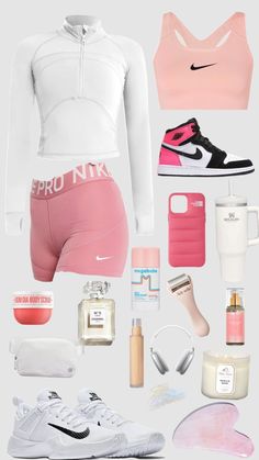 Volleyball Outfit, Gymwear Outfits, Cute Workout Outfits, Fitness Wear Outfits, Preppy Summer Outfits, Volleyball Outfits, Casual Preppy Outfits, Gym Outfits