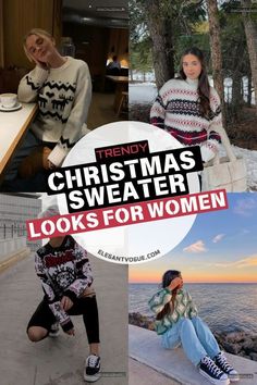 Christmas Outfit, Christmas Sweaters, Christmas