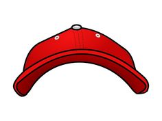 Cap Clipart, Red Baseball Cap, Easter Snacks, Reds Baseball, Silhouette Png, Red Cap, Cricut Cut Files, Cricut Cut, Red Hats