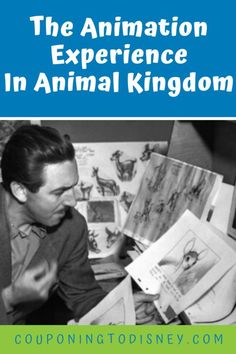 the animation experience in animal kingdom by walt and mickey mouse from disney's animated movie