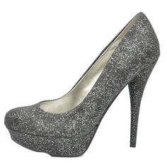 Karise Pump In Black Glitter Glitter Upper 1" Platform 4.5" Covered Heel Synthetic Sole Imported Brand New Without Box Glitter Heels With Round Toe In Synthetic, Synthetic Heels With Glitter Accents And Round Toe, Metallic Glitter Heels With Round Toe, Glamorous Heels With Glitter Print And Round Toe, Glamorous Glitter Heels In Synthetic, Metallic Heels With Glitter Accents And Round Toe, Synthetic Shimmer Heels For Night Out, Shimmer Synthetic Heels For Night Out, Platform Pumps Heels