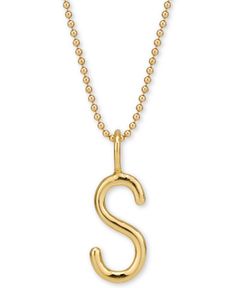 Choose your initial or the initial of someone special in this charming Andi pendant necklace from Sarah Chloe, ideal for completing your sophisticated look. Classic Yellow Gold Initial Necklace For Formal Occasions, Formal Classic Yellow Gold Initial Necklace, Classic Everyday Tan Necklace, Classic Tan Necklace For Everyday, Classic Yellow Gold Initial Necklace, Classic Yellow Gold Charm Necklaces, Classic Yellow Gold Initial Necklace, Tarnish Resistant, Classic Yellow Gold Initial Necklace Tarnish Resistant, Classic Yellow Gold 14k Stamped Necklaces