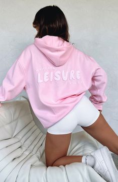 Leisure Series Oversized Hoodie Posy Pink Presents, White Fox Hoodie, Fox Hoodie, Strapless Bustier, White Fox Boutique, Hoodie Outfit, Oversized Hoodie, White Fox, Pink Hoodie