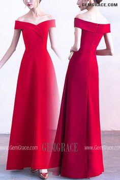 10% off now|Free shipping world-wide. Simple Aline Long Red Party Dress With Off Shouler at GemGrace. Click to learn our pro custom-made service for wedding dress, formal dress. View #WeddingGuestDresses for more ideas. Solid A-line Evening Dress For Banquet, Solid A-line Evening Dress For Party, Red Sleeveless Off Shoulder Evening Dress, Red Sleeveless Off-shoulder Evening Dress, Elegant A-line Off Shoulder Prom Dress, Elegant A-line Off Shoulder Dress For Prom, Red Off-shoulder Dress With Sweep Train, Elegant Off Shoulder Party Dress, Red Off Shoulder Dress For Prom