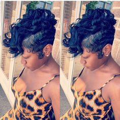 Black Hair Pixie Cut, Short Hair Styles African American, Ebony Hair, Black Hair Updo Hairstyles, Short Sassy Hair, Pixie Styles