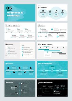 a bunch of different types of webpages and infografics on the same page