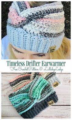 Twisted Ear Warmer Headband Free Crochet Patterns Crochet Ear Warmer Free Pattern, Twisted Ear Warmer, Crochet Ear Warmer Pattern, Crochet Headband Free, Crochet Headband Pattern Free, Winter Sets, Crochet Crown, Crocheted Things, Headband Crochet