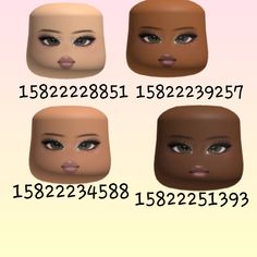 Barry Avenue Face Codes, Face Codes For Bloxburg, Roblox Makeup Codes, Roblox Face Codes Makeup, Berry Avenue Face, Berry Ave Face Codes, Bloxburg Face Codes, Fete Emo