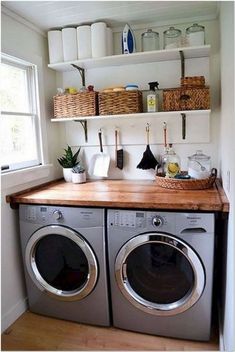 Laundry Room Remodel – If you try on renovating or moving your laundry room to an additional part of your house. There are several laundry room ideas that you can choose to apply. These ideas include countless color, countless design, and countless style options. Still, all of ... Read more Perfect Laundry Room, Laundry Room Decorating, Laundy Room, Laundry Room Layouts