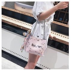 Free U.S. shipping. Style:  , color:Pink, suite for season：Spring, Summer, Autumn, Winter ，Anniversary, Date, Going out, Hanging out, Honeymoon, School, Work, Material PVC, Transparent Bucket Bag Pink Inner Pouch Chain Crossbody Clear Bag Large Capacity Pink Shoulder Bag For Party, Pink Large Capacity Shoulder Bag For Party, Pink Shoulder Bag With Large Capacity For Party, Pink Large Capacity Feminine Shoulder Bag, Large Capacity Feminine Pink Shoulder Bag, Cute Shoulder Bag For Spring Party, Trendy Shoulder Bag For Spring Gift, Trendy Shoulder Bag As Spring Gift, Trendy Spring Shoulder Bag Gift