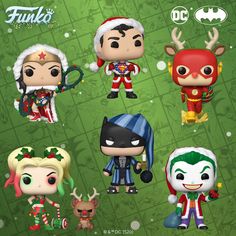 the christmas pop vinyl figures are available for purchase from funkyfunko, which is now