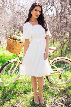 The Bailey Modest White Dress Confirmation Dresses For Teens Catholic, Confirmation Dresses For Teens, Modest White Dress, Movie Dresses, Christian Girl Outfits, Swim Dress Modest, Bridal Things, Confirmation Dresses, Modest Shorts