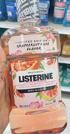 Listerine Mouthwash, Rose Flavored, Hygiene Care, Body Hygiene, Shower Skin Care, Pretty Skin Care, Bath And Body Care, Body Care Routine