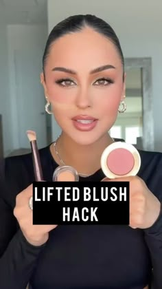 Blush hack #stitch #blush #blusher #blushhack #hack #hacks #over40 #over50 #makeuphacks #cheeklift #cheeklifting #facelift #makeupover40… | Instagram Lifted Blush Look, Makeup To Lift Face, Blush On Placement, Heavy Blush Makeup Looks, Blush Placement Face Shapes, Makeup Placement Face, Full Face Makeup Videos, Blush Makeup Looks, Contour Hacks