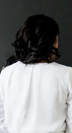 Helena Set #8545 - White Elegance V-neck Lace Top Blouse For Work, Elegant Chiffon V-neck Blouse, Elegant V-neck Chiffon Blouse, Elegant White V-neck Lace Top, V-neck Lace Trim Blouse For Work, Elegant Chiffon Blouse, Flowy Chiffon Blouse For Work, V-neck Blouse With Lace Trim For Work, Elegant Formal Tops With Lace Sleeves