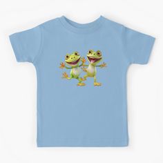 Get my art printed on awesome products. Support me at Redbubble #RBandME: https://www.redbubble.com/i/kids-t-shirt/Two-frogs-by-ArtfulPlay/159027513.5USAE?asc=u Green Frogs, Life's Too Short, Green Frog, Cartoon Style, Too Short, Frogs