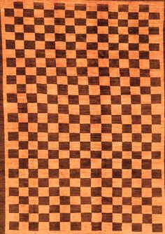 Machine Washable Checkered Orange Modern Area Rugs Checkered Rug, Modern Area Rug, Orange Rugs, Modern Rug, Room Layout, Shades Of Orange, Vibrant Orange, Checkered Pattern, Modern Area Rugs