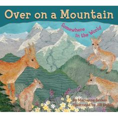 the cover of over on a mountain somewhere in the world