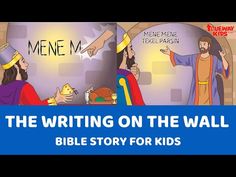 the writing on the wall bible story for kids