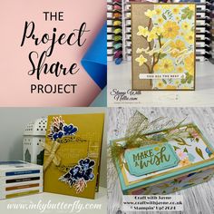 Good Morning Everyone, Happy Thursday! It's Project Share Day and I'm excited to share these three amazing creations from three of the most fabulous papercrafters! @stampinwithinkybutterfly @craftwithjayne and @nellieshobbies  made it difficult to choose just one to share, but here are my faves from this week!  #sharinginspiration #stampinupinspo #theprojectshareproject #stampinup #craftwithjayne #stampinwithinkybutterfly