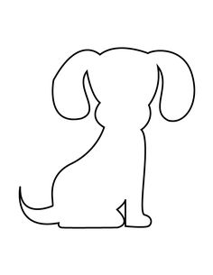 a black and white drawing of a dog with the letter e on it's side