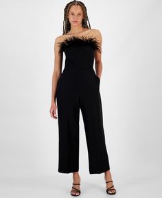 in stock Strapless Jumpsuit, Black Jumpsuit, Dress Details, Sam Edelman, Pick Up, In Store, Buy Online, Jumpsuit, Trim