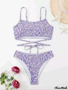 Full Coverage Bottom Bikinis, Swimsuits Korean, Cute Swim Suits, Swimsuit Ideas, Pretty Swimsuits, Bathing Suit Outfits, Bright Bikinis, School Camp, Summer Bathing Suits