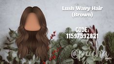 Bloxburg Prom Hair Codes, Lush Wavy Hair Roblox Code, Roblox Id Codes For Brown Hair, Hair Codes For Berry Ave Brown, Brown Hair Outfit Codes Berry Ave, Brookhaven Codes Hair Brown, Berry Ave Brown Hair, Brown Roblox Hair, Brown Hair Berry Avenue Codes