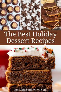 the best holiday dessert recipes for christmas