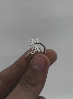 M And A Letters Beautiful, Rosé Snapchat, Beautiful Heart Pictures, A And M, Love Quotes For Wedding, Layered Haircuts For Medium Hair, A M, Cute Couple Gifts, Silver Ring Designs