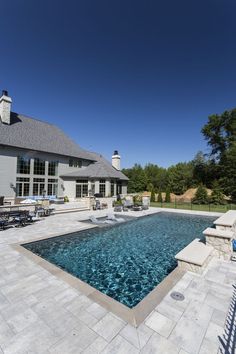 StoneScapes Regular Black | NPT Pool Finishes Black Tile Spa Pool, Pebble Bottom Pool, Pool Pebble Colors, Dark Blue Pool Color, Pool Liners Inground Colors In Water, Dark Pool Liner, Dark Blue Pool Liner, Black Pool Liner, Gunite Pool Colors