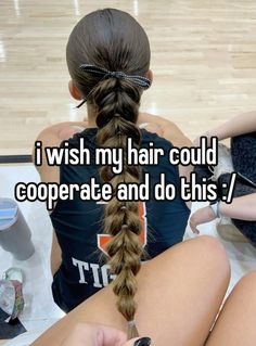 #hairstyles #hair #fyp Sports Braided Hairstyles, Easy Soccer Hairstyles, Cute Soccer Hairstyles, Braids For Long Hair