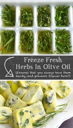 an image of fresh herbs in olive oil on the app store's iphone screen