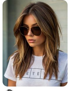 Rambut Brunette, Blonde Hair Transformations, Fesyen Rambut, Mom Hairstyles, Haircut And Color, Medium Hair Cuts, Medium Length Hair Cuts