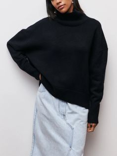 Shipping: Worldwide Express Shipping AvailableDelivery time: 7-15Days Fast ShippingReturns: Fast refund, 100% Money Back Guarantee.SPECIFICATIONSBrand Name: QDBoReyFineClothing Length: RegularMaterial: nylonMaterial: PolyesterMaterial: ViscoseDecoration: NONECollar: TurtleneckElasticity: Medium StrecthSleeve Style: RegularStyle: CasualPattern Type: SolidFit Type: Loose FitOrigin: Mainland ChinaCN: ShandongSeason: Autumn/WinterSleeve Length(cm): FullThickness: STANDARDPlace Of Origin: China (Main Outfit Ideas Everyday, Oversized Turtleneck Sweater, Oversized Turtleneck, Pullover Outfit, Winter Pullover, Ladies Turtleneck Sweaters, Estilo Chic, Women Sweaters, Womens Turtleneck