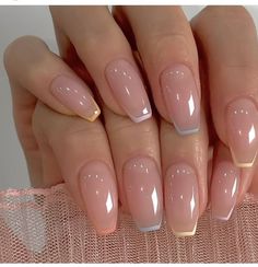 Nailart Tutorial, Subtle Nails, Modern Nails, Work Nails, Casual Nails, Blush Nails, White Nail, Elegant Nails