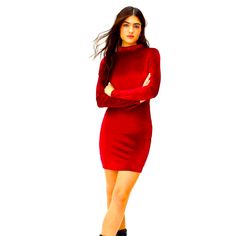 Nwt Nasty Gal Long Sleeve Bodycon Mini Dress In Wine. Size 4. Soft And Sexy. Polyester And Elastane Blend. Perfect Condition! 15” Bust 14” Waist 33” Length White Skater Dresses, Mini Dress Hot, High Neck Mini Dress, Red Bodycon, Red Bodycon Dress, Black Tie Dress, Coral Dress, Mini Skater Dress, Flare Mini Dress