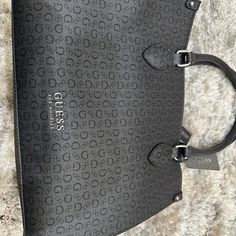 Guess Hand Bag Purse Satchel Coal Oak Park Sv823824 Black Grey 13" Oak Park, Hand Bag, Black Grey, Satchel, Black And Grey, Bag Lady, Purse, Womens Sizes, Purses And Bags