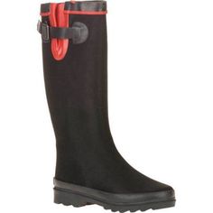 Tall couture fabric scuba rain boot that is splash-proof and water resistant with traction sole for extra stability from Forever Young Couture. Size: Regular. Color: Black. Gender: female. Age Group: adult. Couture Fabric, Rain Boot, Water Resistant Fabric, Forever Young, Rubber Rain Boots, Rain Boots, Gender Female, Clothing And Shoes, Age Group